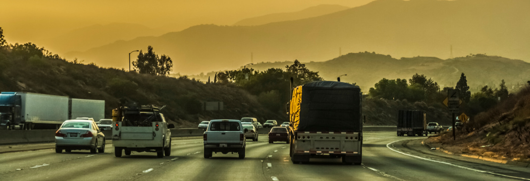 Driving in and around Moreno Valley